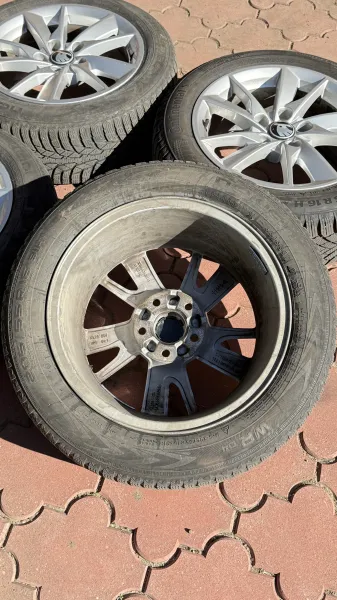 imagine 9  pentru anuntul Set jante originale Audi R16 + anvelope de iarnă aproape noi – 2000 RON