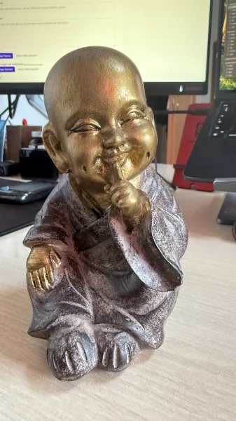 Vand Budha decorativ - aproximativ 12 cm